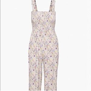 Wilfred Chianti floral jumpsuit rare birch/wheat pattern xs